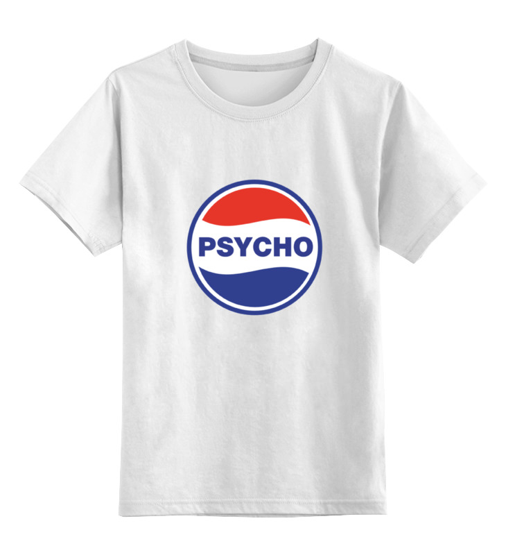 Детская футболка классическая унисекс Printio Psycho