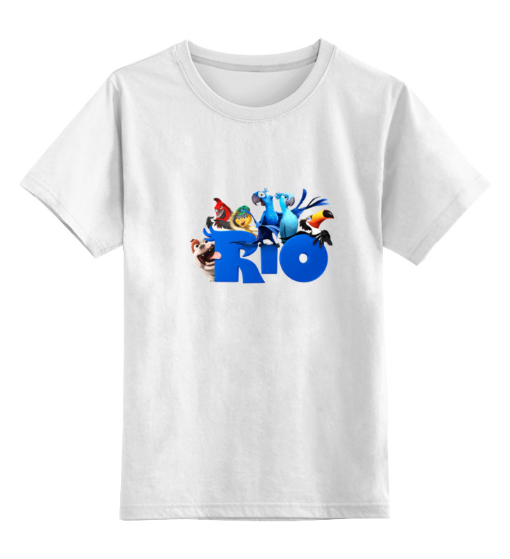 Детская футболка классическая унисекс Printio Rio all stars