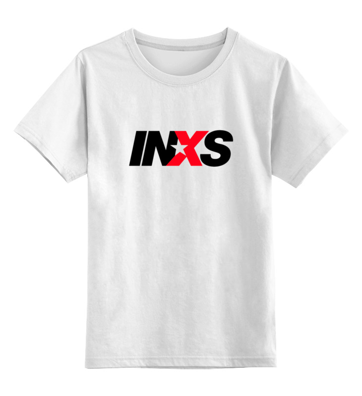 Детская футболка классическая унисекс Printio Группа inxs