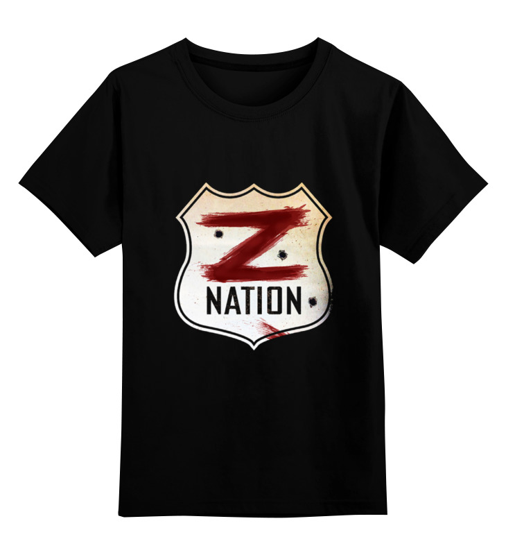 Детская футболка классическая унисекс Printio Z nation