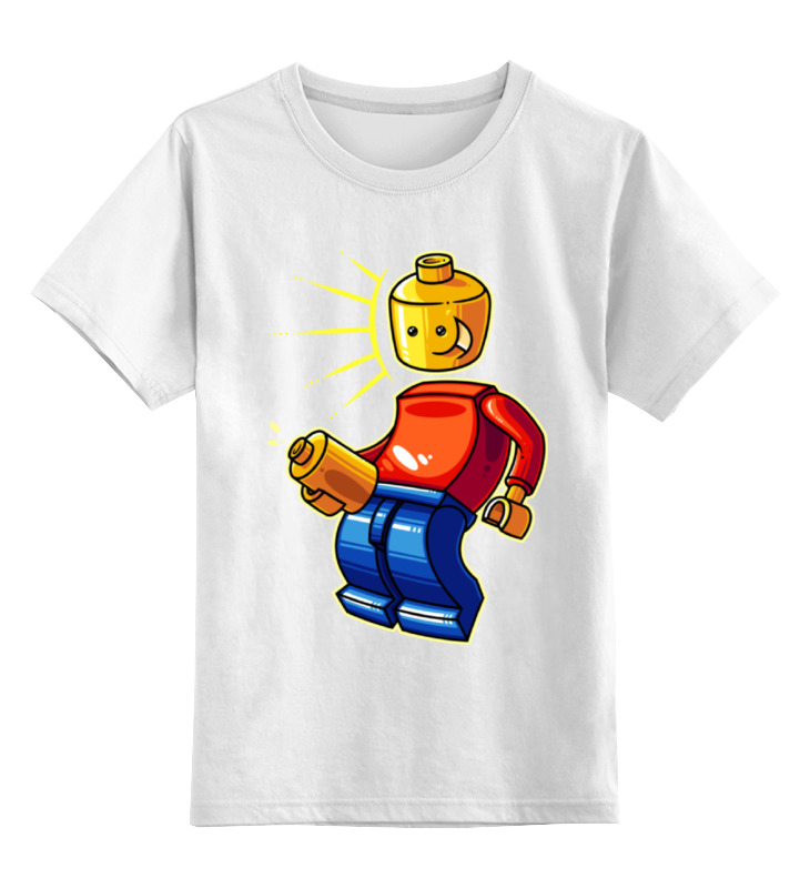 Детская футболка классическая унисекс Printio Лего (lego)