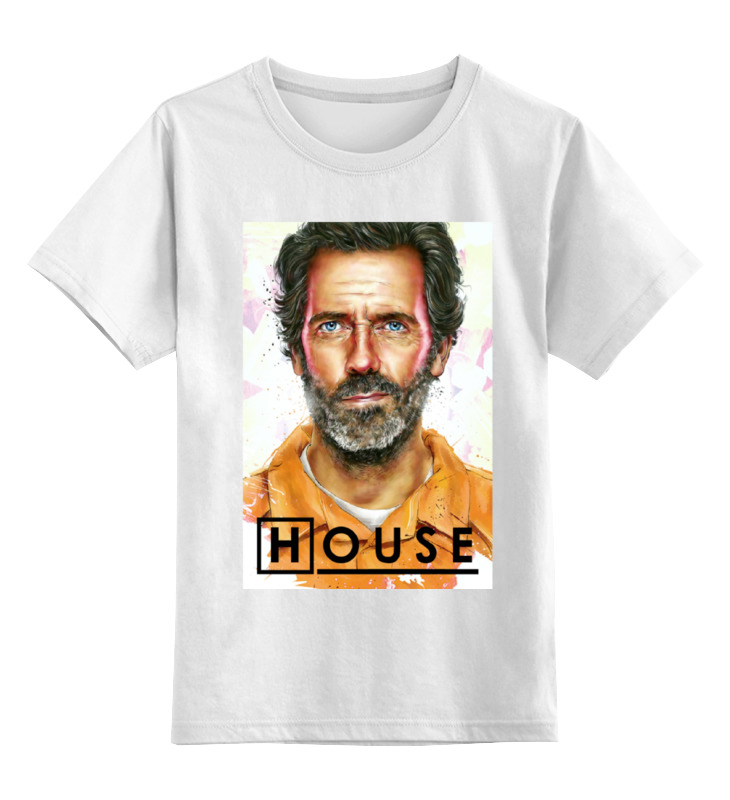 Детская футболка классическая унисекс Printio Доктор хаус / house, m. d.