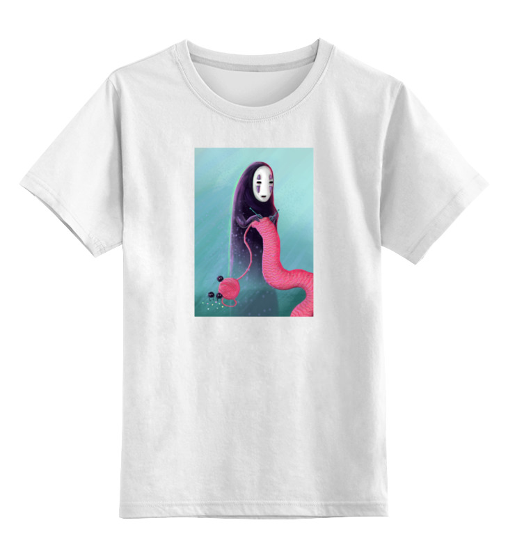 Детская футболка классическая унисекс Printio Безликий (унесённые призраками)