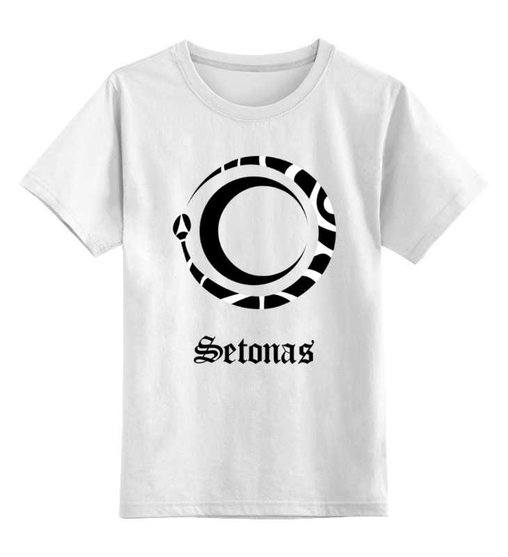 Детская футболка классическая унисекс Printio Setonas