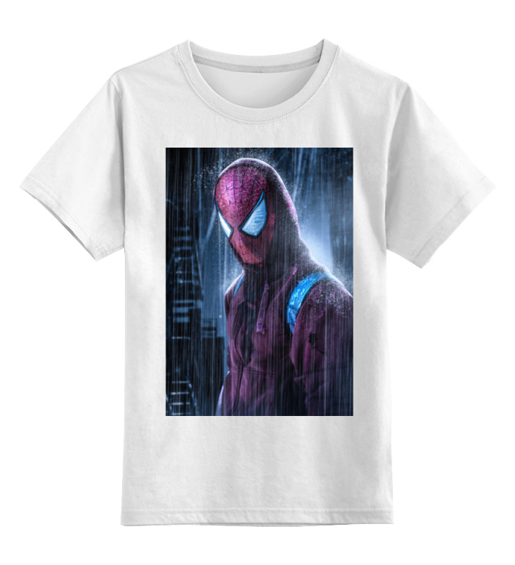 Детская футболка классическая унисекс Printio Человек-паук (spider-man)