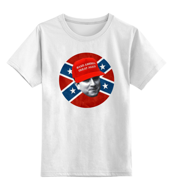Детская футболка классическая унисекс Printio Dixie rebel kappa