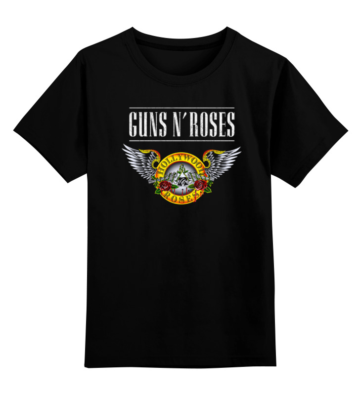 Детская футболка классическая унисекс Printio Guns n' roses