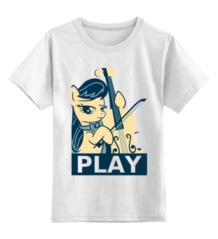 Детская футболка классическая унисекс Printio Mlp octavia play