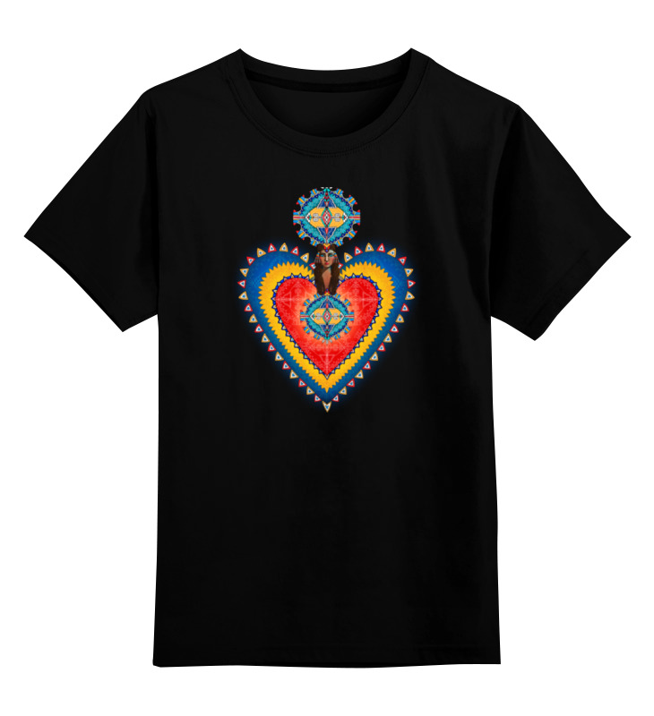 Детская футболка классическая унисекс Printio Хранитель сердце