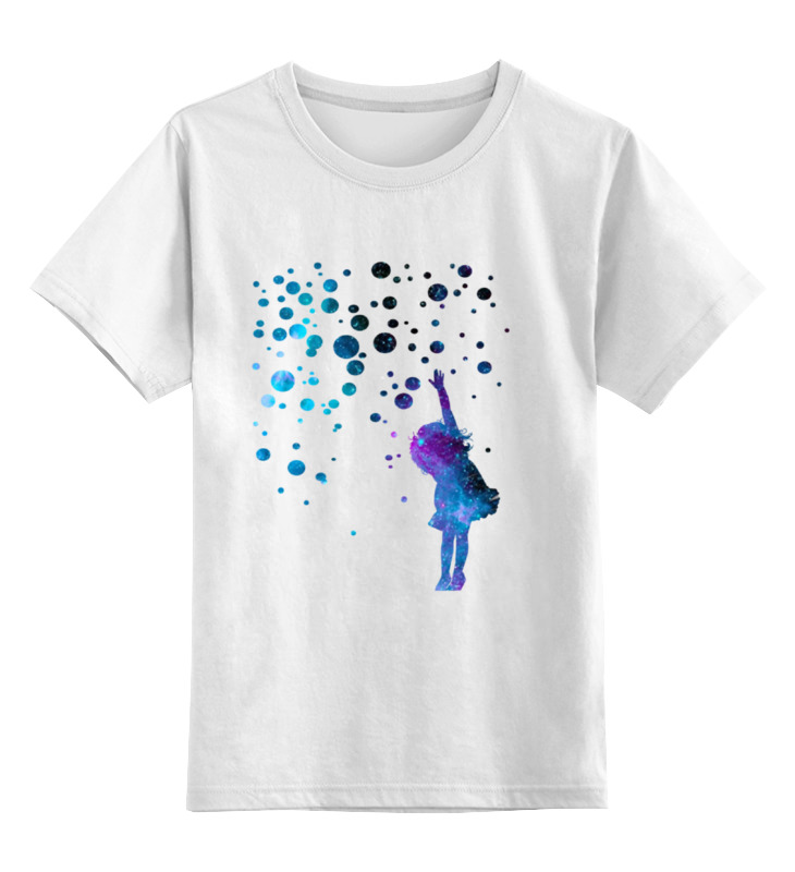Детская футболка классическая унисекс Printio Дотянуться до звезд