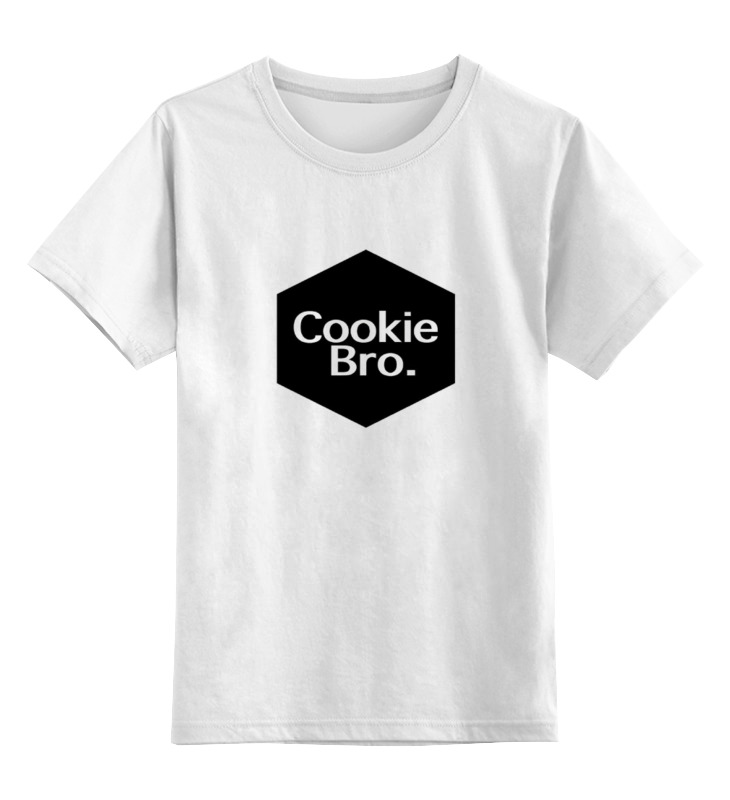 Детская футболка классическая унисекс Printio Cookie bro.