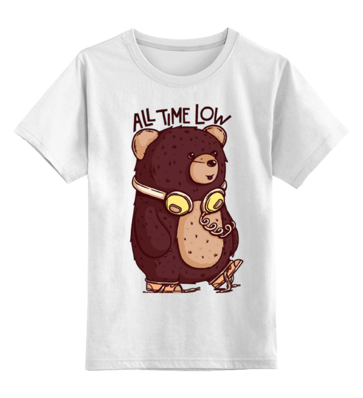 Детская футболка классическая унисекс Printio Animal art