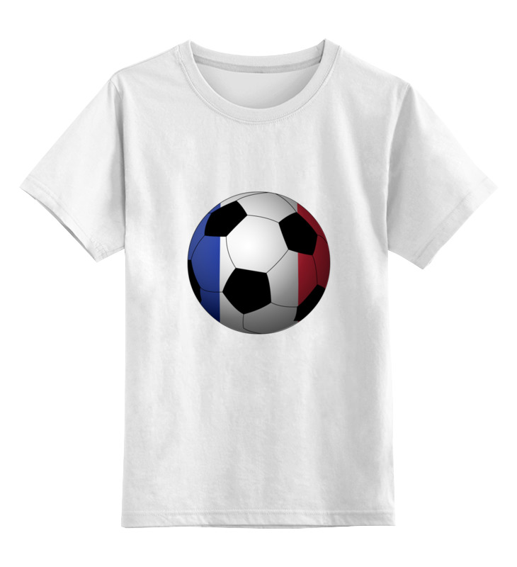 Детская футболка классическая унисекс Printio Футбол франция