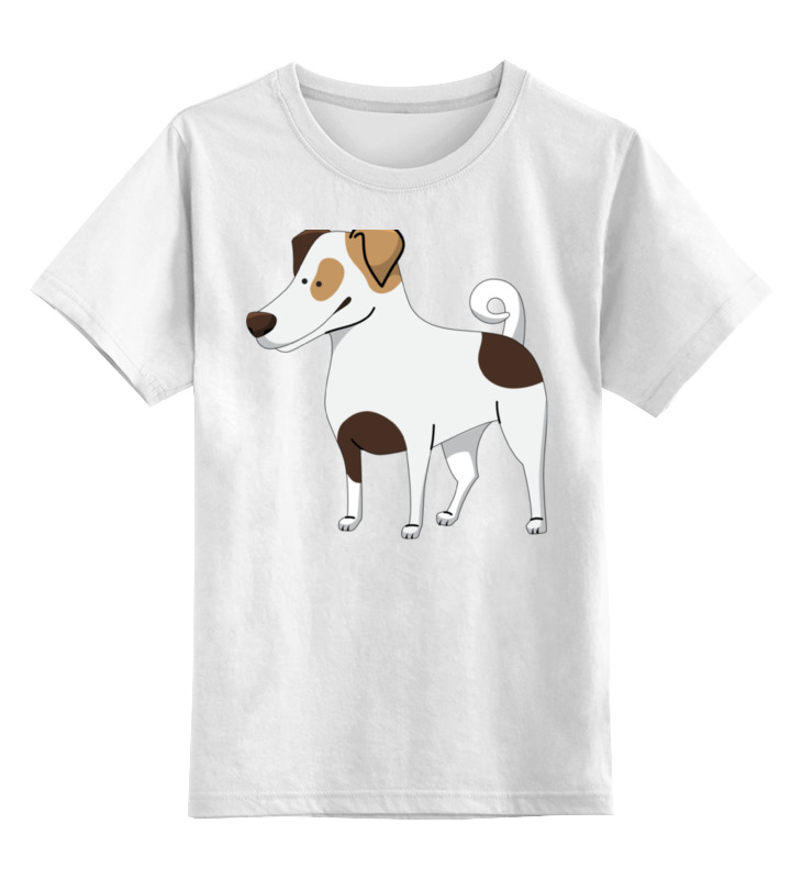 Детская футболка классическая унисекс Printio Джек рассел.собака