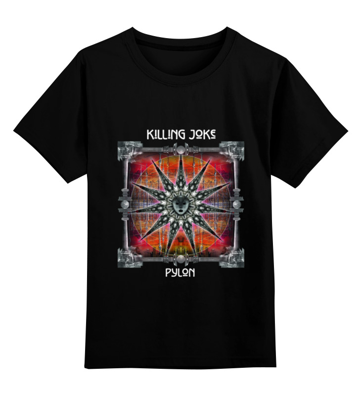 Детская футболка классическая унисекс Printio Killing joke / pylon