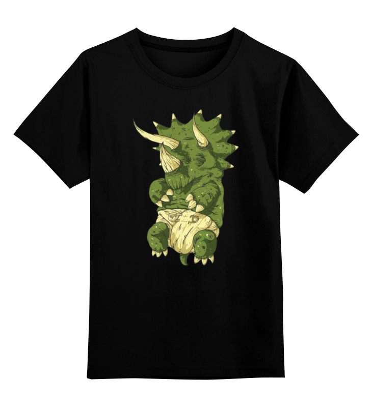 Детская футболка классическая унисекс Printio Dino baby / малыш динозавр