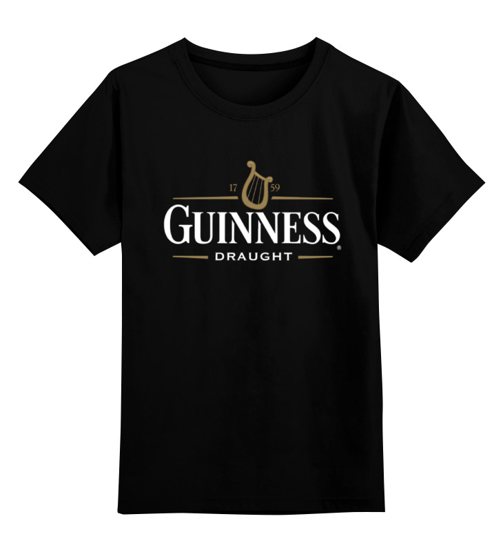 Детская футболка классическая унисекс Printio Guinness logo - my little pony parody