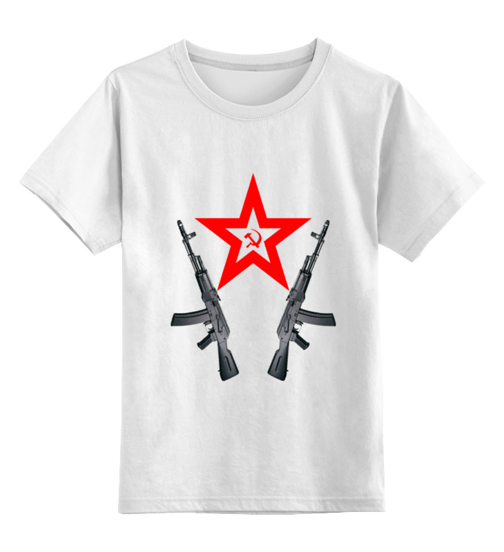 Детская футболка классическая унисекс Printio Redstar ak
