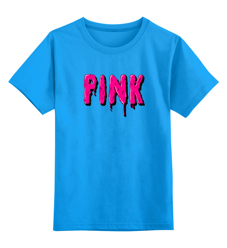Детская футболка классическая унисекс Printio Pink