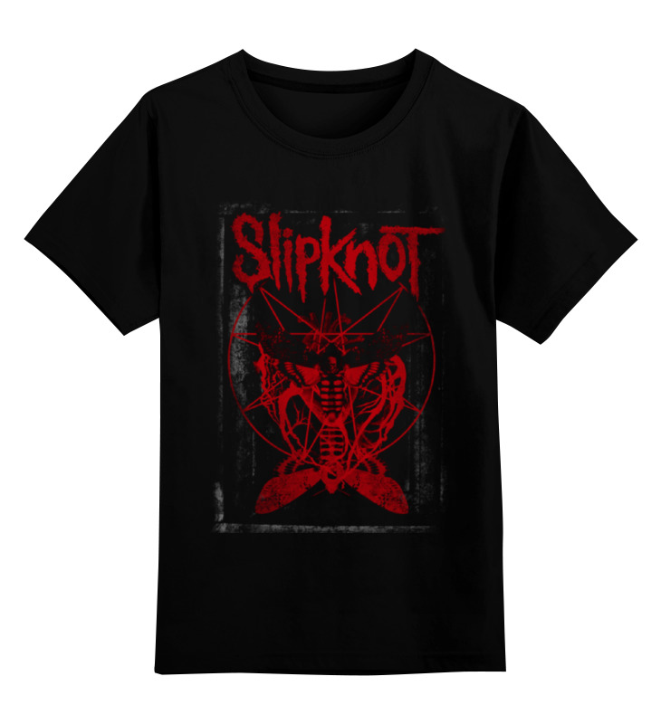 Детская футболка классическая унисекс Printio Slipknot