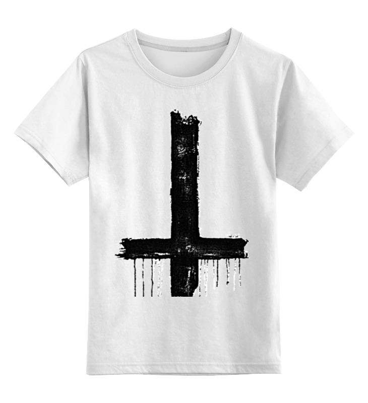 Детская футболка классическая унисекс Printio Крест