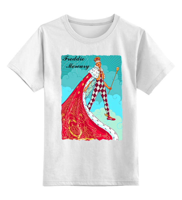 Детская футболка классическая унисекс Printio Freddie mercury - queen