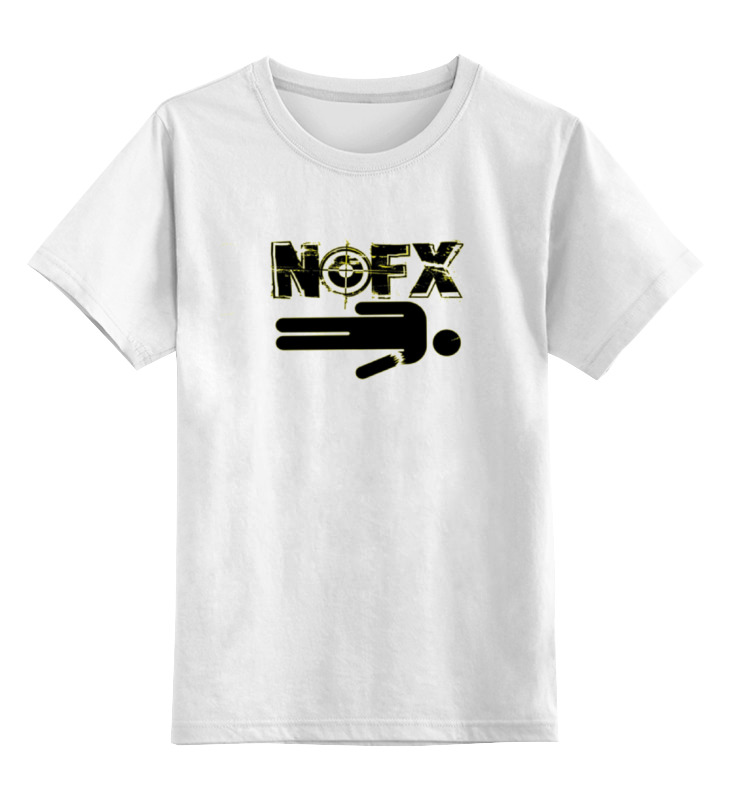 Детская футболка классическая унисекс Printio Панк-группа nofx