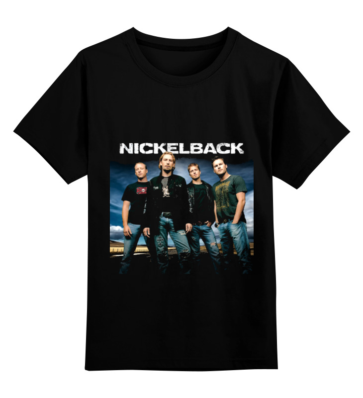 Детская футболка классическая унисекс Printio Nickelback