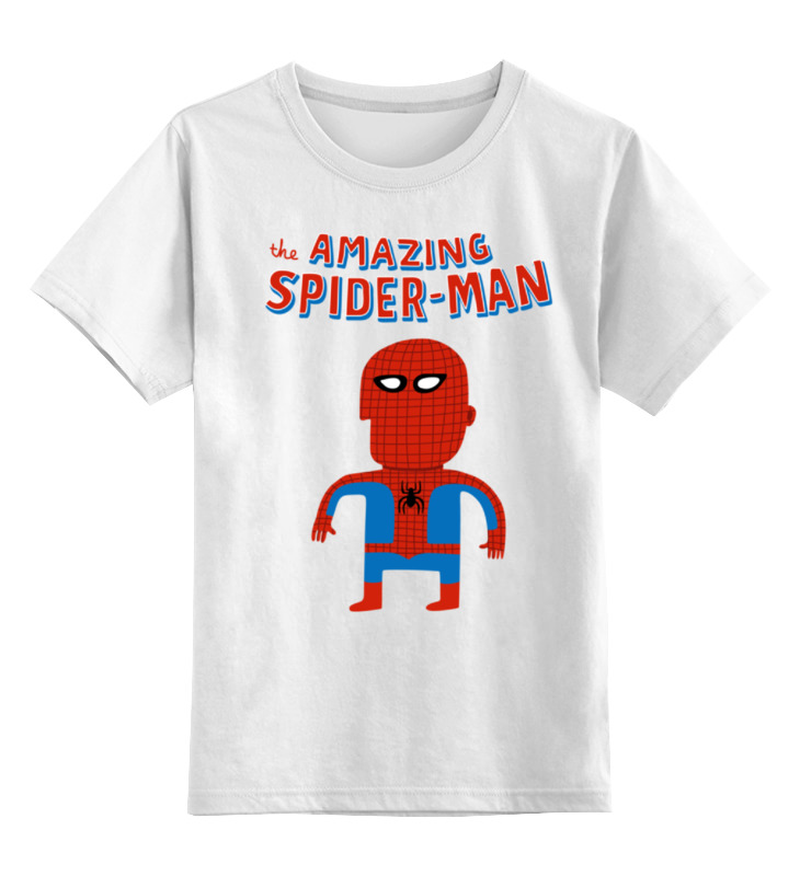 Детская футболка классическая унисекс Printio Человек-паук