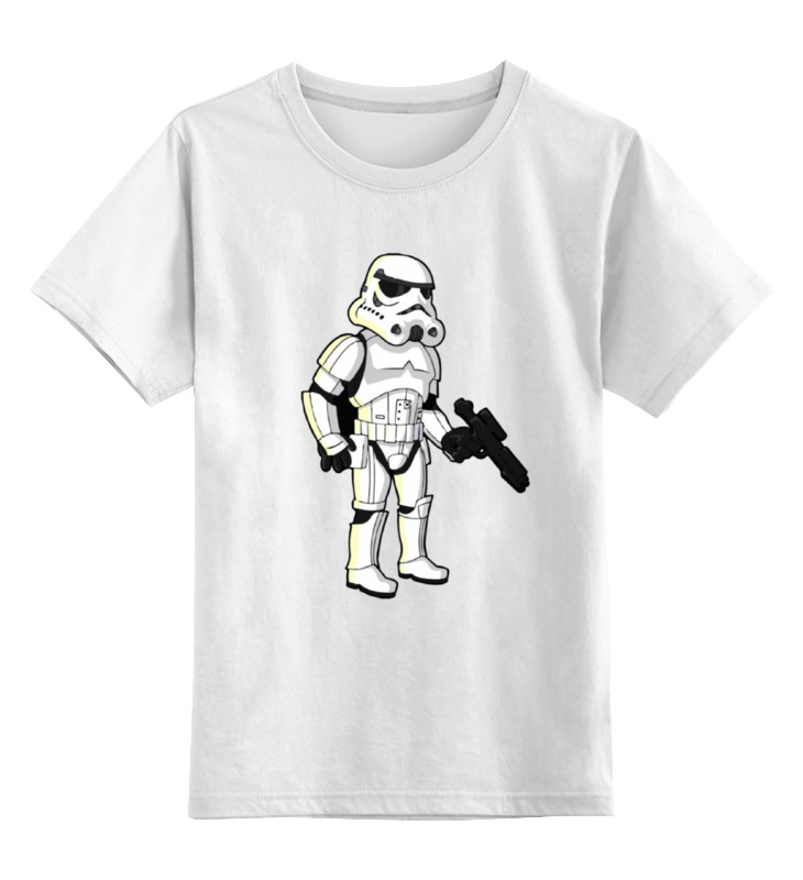 Детская футболка классическая унисекс Printio Star wars - штурмовик
