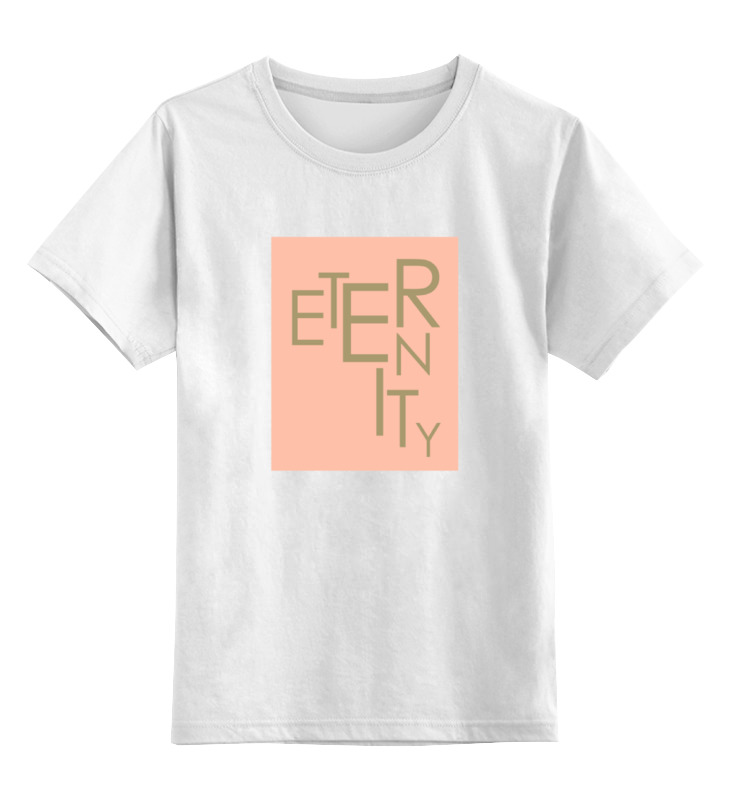 Детская футболка классическая унисекс Printio Eternity