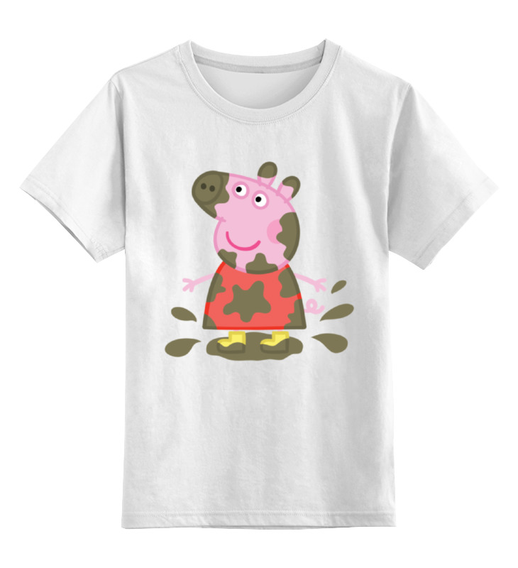 Детская футболка классическая унисекс Printio Peppa pig