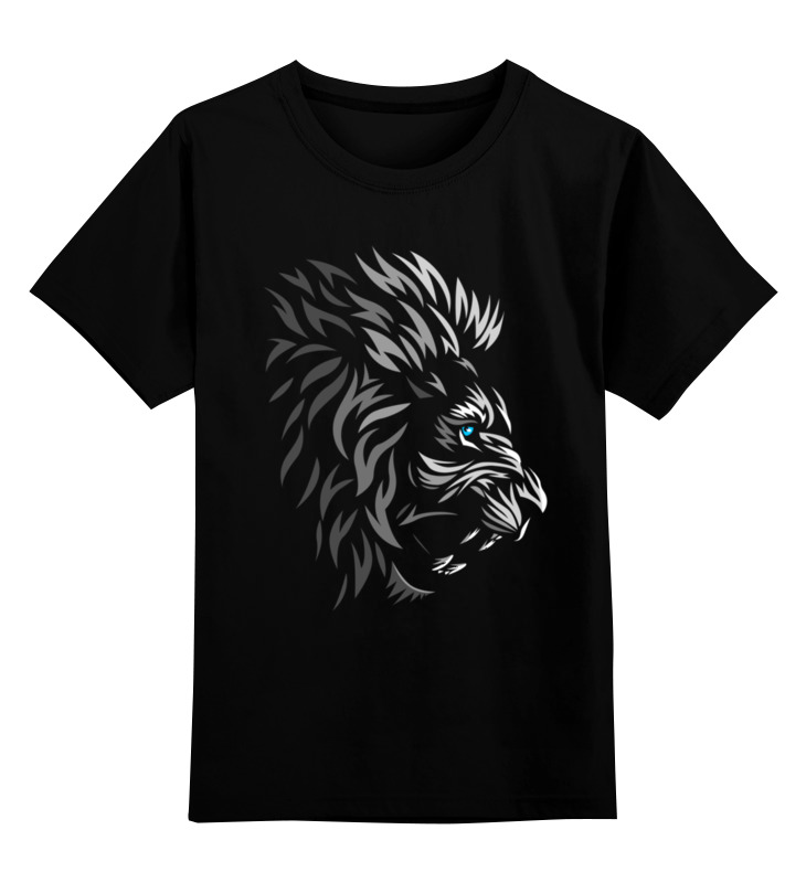 Детская футболка классическая унисекс Printio Царь зверей