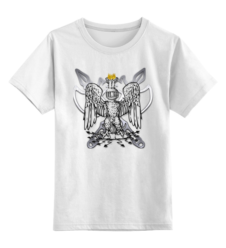 Детская футболка классическая унисекс Printio Орел .