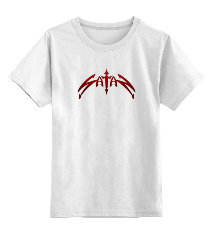 Детская футболка классическая унисекс Printio Satan