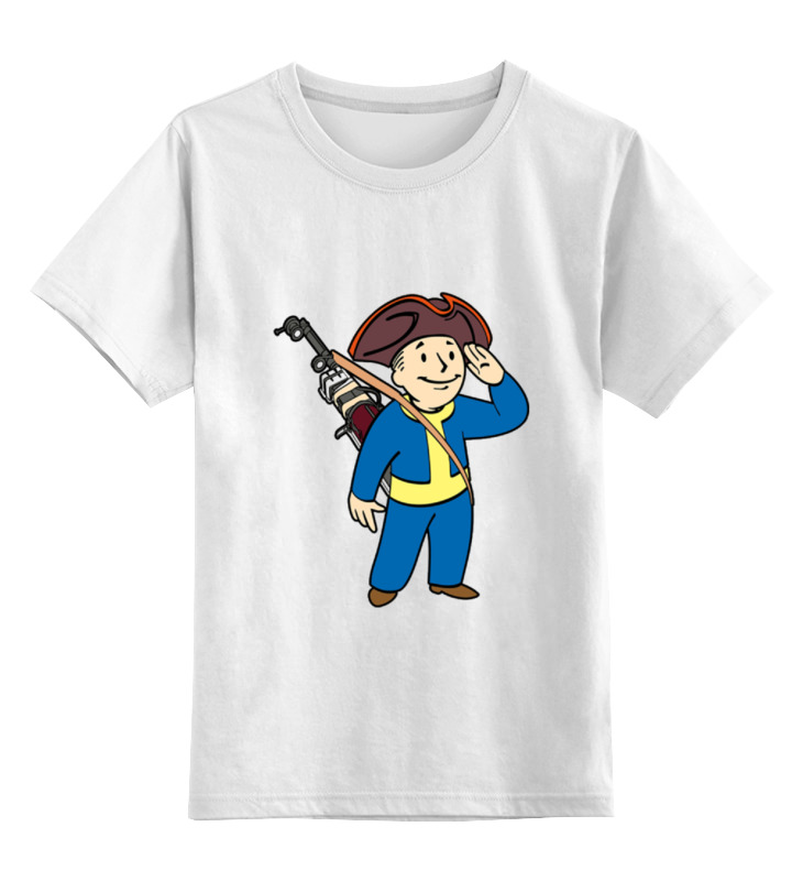 Детская футболка классическая унисекс Printio Vault boy