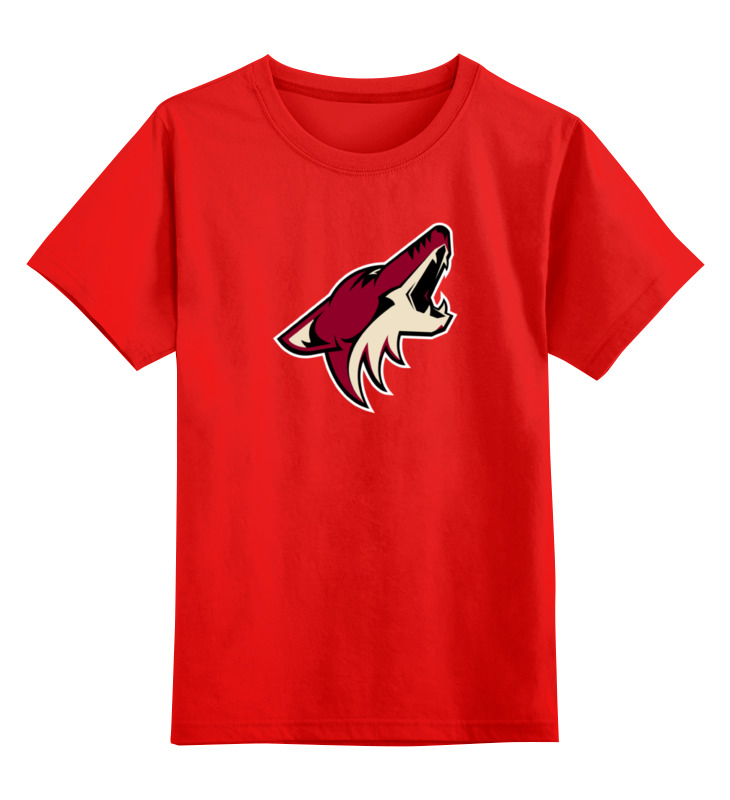 Детская футболка классическая унисекс Printio arizona coyotes