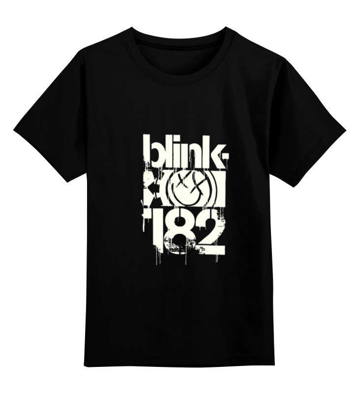 Детская футболка классическая унисекс Printio Blink-182 smile