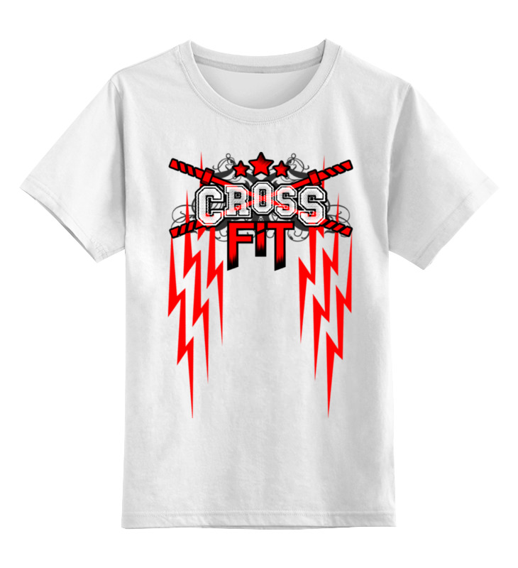 Детская футболка классическая унисекс Printio Crossfit