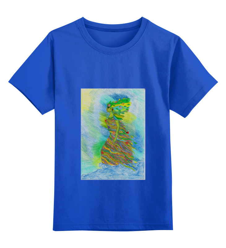 Детская футболка классическая унисекс Printio Мать -земля