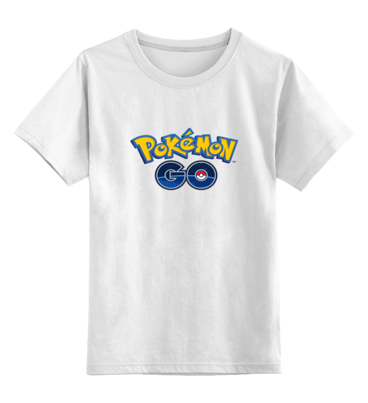 Детская футболка классическая унисекс Printio Pokemon go