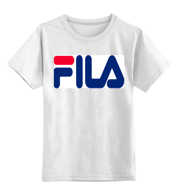 Детская футболка классическая унисекс Printio Fila ip