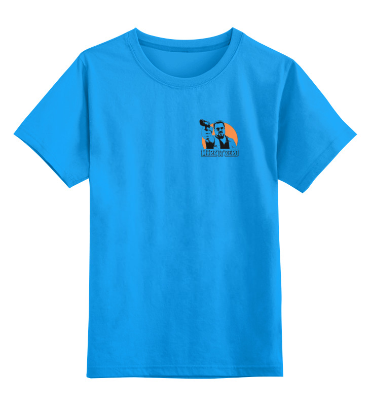 Детская футболка классическая унисекс Printio Большой лебовски