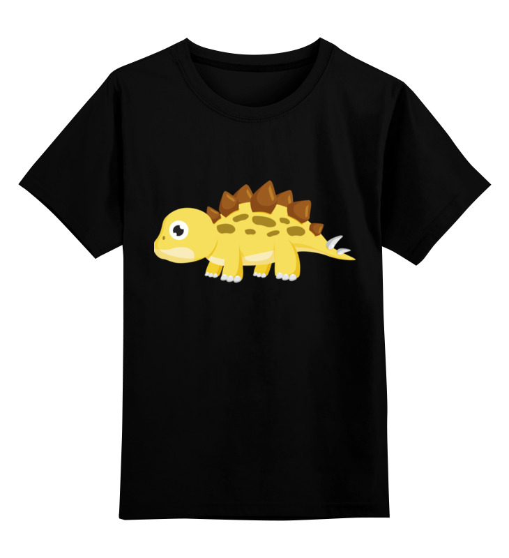 Детская футболка классическая унисекс Printio Динозаврик