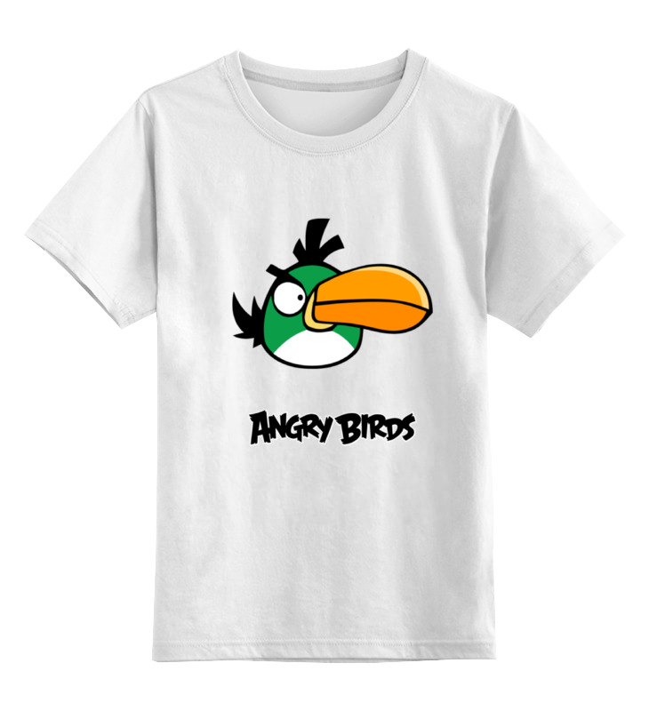 Детская футболка классическая унисекс Printio Angry birds