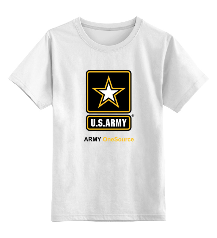 Детская футболка классическая унисекс Printio U.s. army