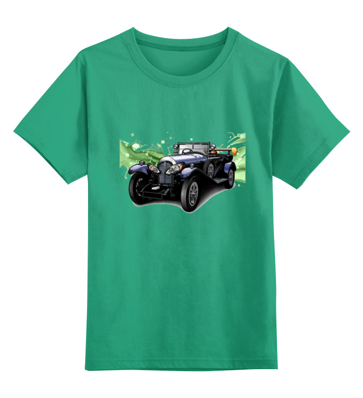 Детская футболка классическая унисекс Printio Ретро автомобиль
