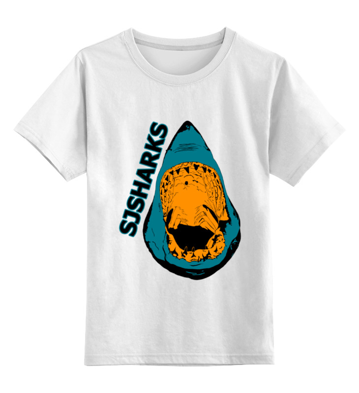 Детская футболка классическая унисекс Printio San jose sharks сан-хосе шаркс