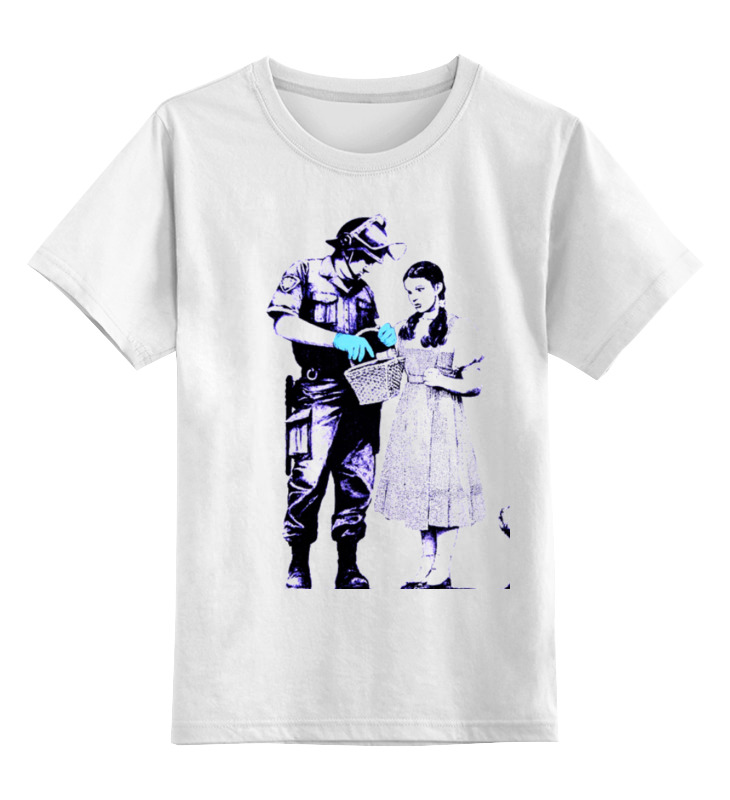 Детская футболка классическая унисекс Printio Dorothy police search