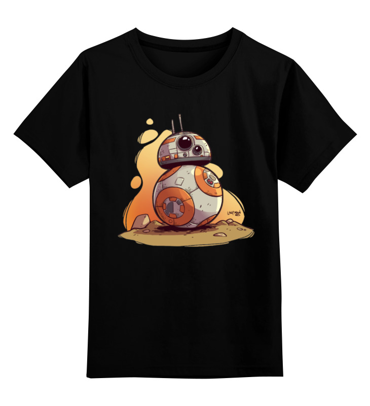 Детская футболка классическая унисекс Printio Звездные войны: бб-8 / bb-8-8